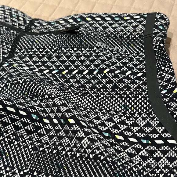 Nike | EUC! Epic *LUX* Tights Dri-Fit Running Reflective Long Leggings Geometric - Picture 10 of 15